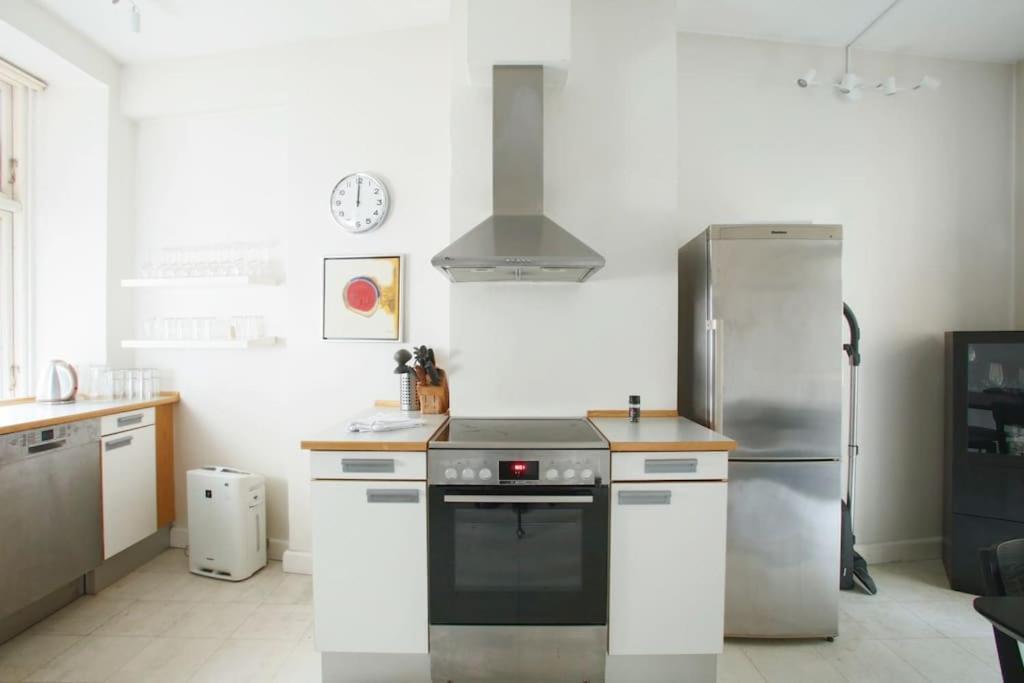 Large & Bright 3Br Apartment W Whirlpool Near Metro Copenhaga Exterior foto